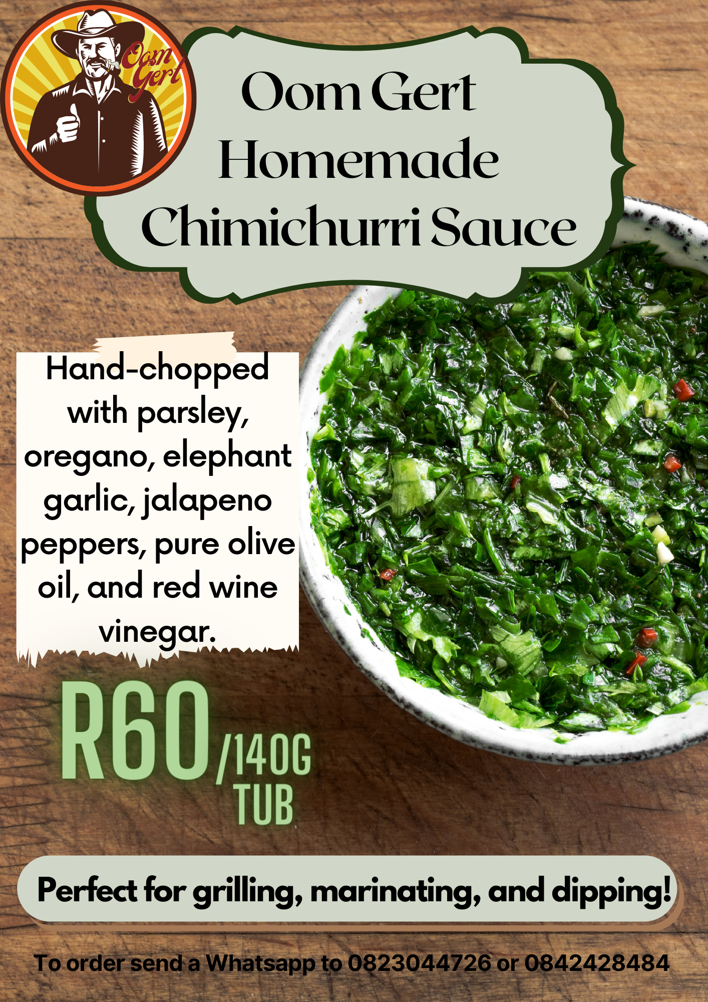 Oregano Chimichurri Sauce Parsley Parsley Red Chimichurri Recipe